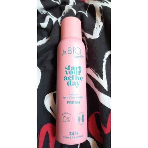 beBIO Start Your Active Day, Fresh, Natural Spray Deodorant (Naturalny dezodorant w sprayu) - opinie | zdjęcie do recenzji od gadawska - 1