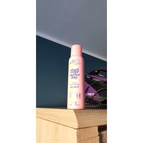 beBIO Start Your Active Day, Velvety, Natural Spray Deodorant (Naturalny dezodorant w sprayu) - opinie | zdjęcie do recenzji od kuczeba