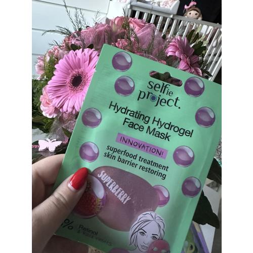 Selfie Project Superberry Hydrating, Hydrogel Face Mask (Hydrożelowa maska nawilżająca do twarzy) - opinie | zdjęcie do recenzji od jolaszostak - 1