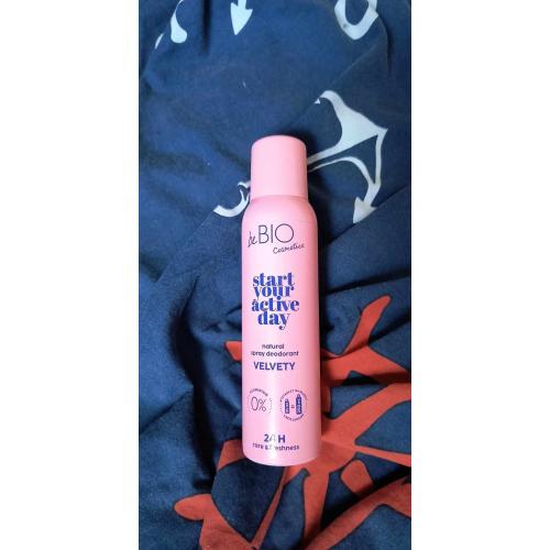 beBIO Start Your Active Day, Velvety, Natural Spray Deodorant (Naturalny dezodorant w sprayu) - opinie | zdjęcie do recenzji od kaskakaskakaska123
