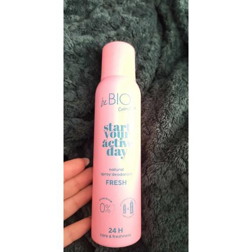 beBIO Start Your Active Day, Fresh, Natural Spray Deodorant (Naturalny dezodorant w sprayu) - opinie | zdjęcie do recenzji od matylda78