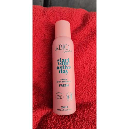 beBIO Start Your Active Day, Fresh, Natural Spray Deodorant (Naturalny dezodorant w sprayu) - opinie | zdjęcie do recenzji od vikq99