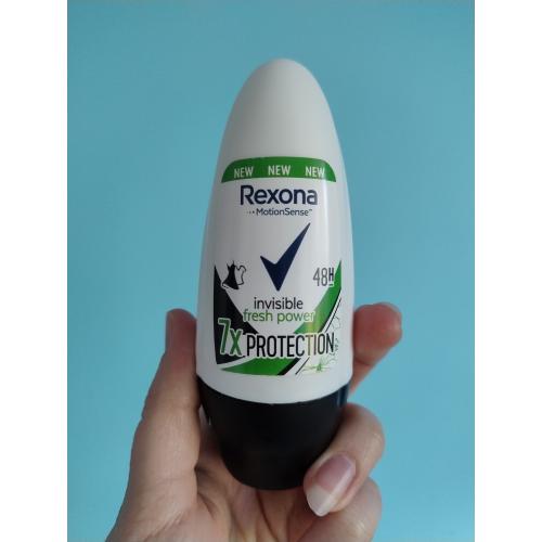 Rexona Invisible, Fresh Power 7x Protection Anti-perspirant 48h (Antyperspirant w kulce dla kobiet) - opinie | zdjęcie do recenzji od caroline8 - 1