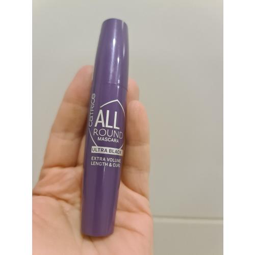 Catrice Allround Mascara Extra Volume Length & Curl Ultra Black (Tusz do rzęs zwiększający objętość, wydłużający i podkręcający) - opinie | zdjęcie do recenzji od Ata77