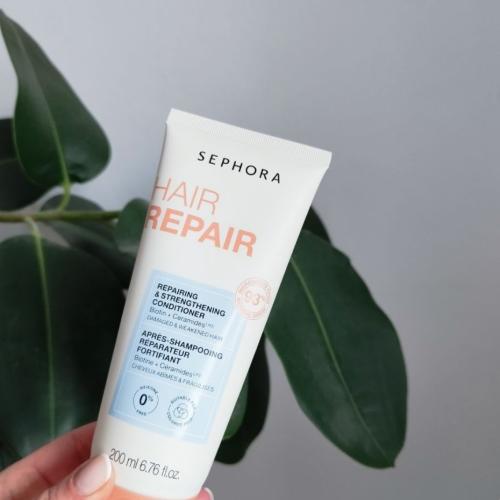 Sephora Collection, Hair Repair, Repairing & Strenghtening Conditioner (Regenerująco-wzmacniająca odżywka do włosów) - opinie | zdjęcie do recenzji od VegeTime