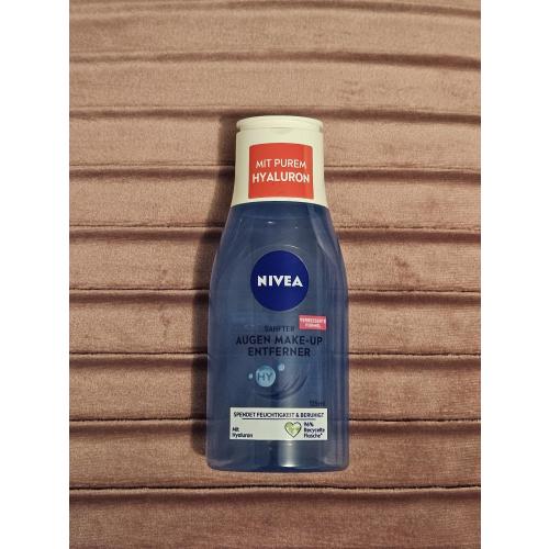 Nivea Pure Hyaluron, Płyn do demakijażu oczu ekstra delikatny - opinie | zdjęcie do recenzji od Pantera Nera