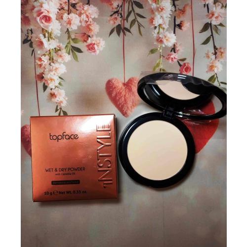 Topface Instyle Wet & Dry Powder (Prasowany puder matujący) - opinie | zdjęcie do recenzji od Barunia - 1