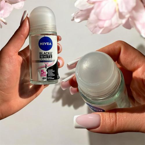 Nivea Invisible Clear, Black & White, Antyperspirant 48h w kulce - opinie | zdjęcie do recenzji od Tomira1221