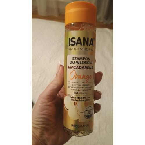 Isana Professional, Shampoo Macadamia & Orange (Szampon do włosów `Makadamia i pomarańcza`) - opinie | zdjęcie do recenzji od 2milutka