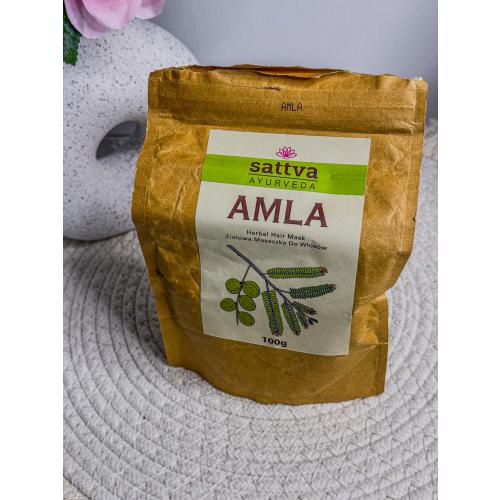 Sattva Ayurveda Ziołowa maska do włosów `Amla` - opinie | zdjęcie do recenzji od MANIAKBANIAK