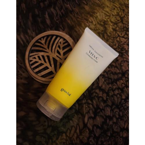Goodal Green Tangerine, Vita-C Cleansing Foam (Pianka do mycia twarzy) - opinie | zdjęcie do recenzji od Luliannax - 1