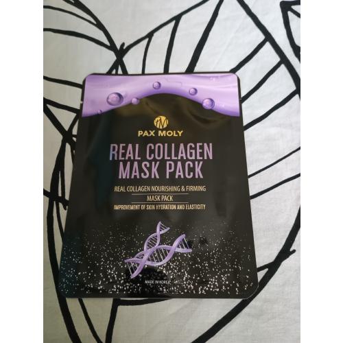Pax Moly Real Collagen Mask Pack (Maska nawilżająca) - opinie | zdjęcie do recenzji od Owocowysad - 1