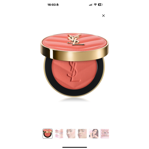 Yves Saint Laurent Make Me Blush, Bold Blurring Blush (Róż do policzków) - opinie | zdjęcie do recenzji od Blamoush - 4