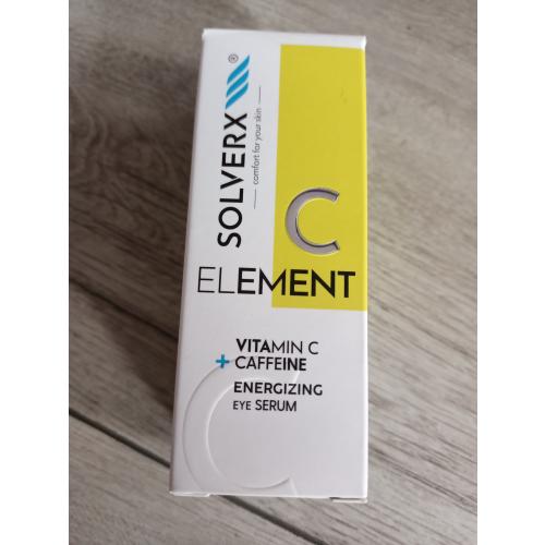 Solverx Element C, Energizing Eye Serum (Rewitalizujące serum pod oczy) - opinie | zdjęcie do recenzji od LandOfBliss