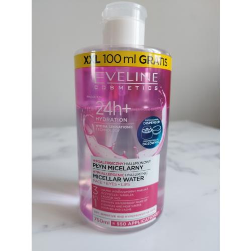 Eveline Cosmetics Facemed +, Hialuronowy płyn micelarny 3 w 1 - opinie | zdjęcie do recenzji od Sylwiayyy21 - 1