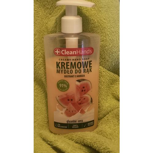 CleanHands Creamy Hand Soap (Kremowe mydło w płynie 'Ekstrakt z arbuza') - opinie | zdjęcie do recenzji od Ewafefka - 3