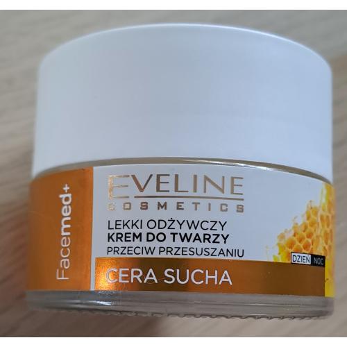 Eveline Cosmetics Facemed +, Lekki krem odżywczy do twarzy przeciw przesuszaniu z miodem na dzień i noc - opinie | zdjęcie do recenzji od BaskaG96 - 1