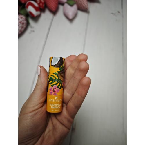 Orientana Naturalny balsam do ust `Coconut Energy` - opinie | zdjęcie do recenzji od DianaArtsewing