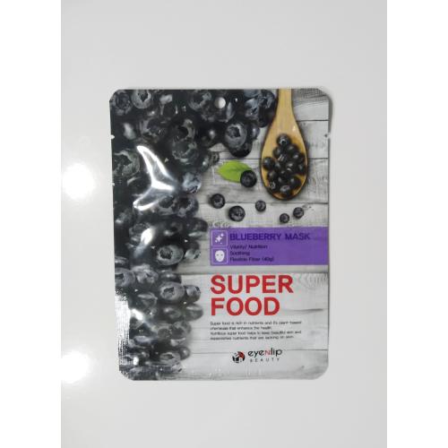 Eyenlip Super Food, Blueberry Mask (Maseczka w płachcie odżywczo-wygładzająca) - opinie | zdjęcie do recenzji od Avesammael