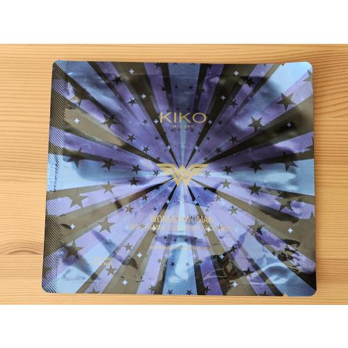 Kiko Milano Kiko x Wonder Woman, Brightening Gold Prep Face Mask (Maska do twarzy w płachcie) - opinie | zdjęcie do recenzji od Pantera Nera