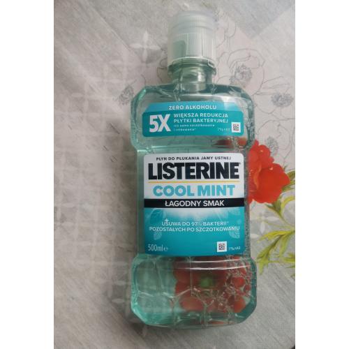 Listerine Cool Mint, Płyn do płukania jamy ustnej - opinie | zdjęcie do recenzji od Barbra61