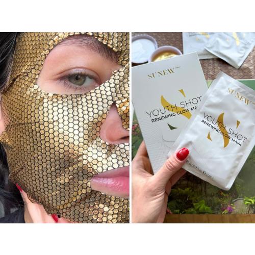 Sunew Youth Shot, Renewing Glow Mask (Maska w płachcie) - opinie | zdjęcie do recenzji od Redakcja_Wizazpl