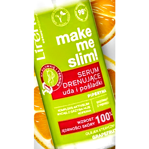 Lirene Dermoprogram Make Me Slim!, Serum drenujące uda i pośladki - opinie | zdjęcie do recenzji od Ewafefka - 3