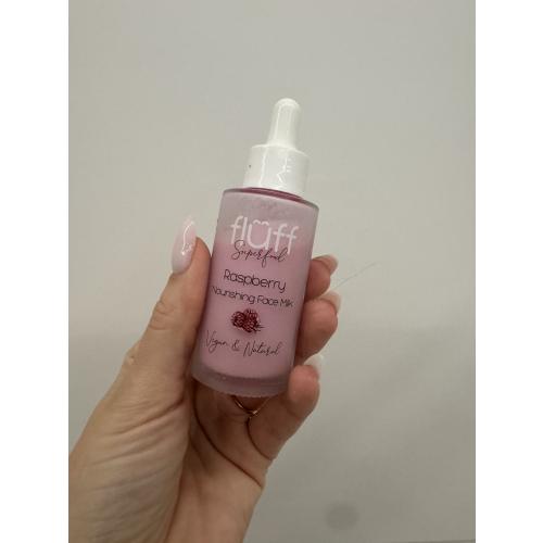 Fluff Superfood, Nourishing Face Milk Raspberry (Mleko do twarzy `Malina`) - opinie | zdjęcie do recenzji od Kamka_rdm
