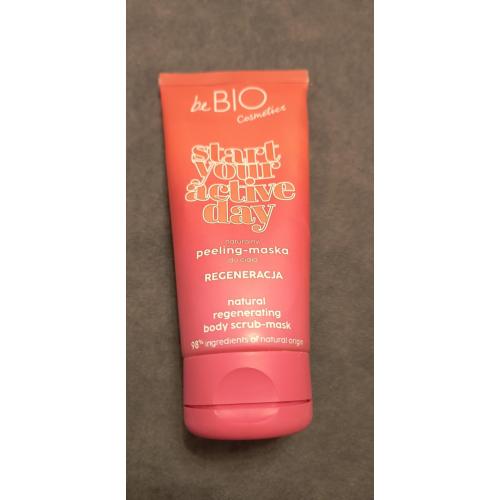 beBIO Start Your Active Day, Regeneracja, Naturalny peeling-maska do ciała - opinie | zdjęcie do recenzji od kuczeba