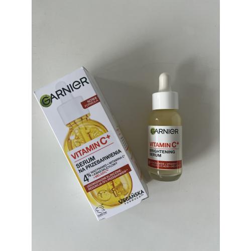 Garnier Vitamin C+ Serum na przebarwienia 4% Niacynamid + Witamina Cg* + Kwas salicylowy + Melasyl™ - opinie | zdjęcie do recenzji od Reivs