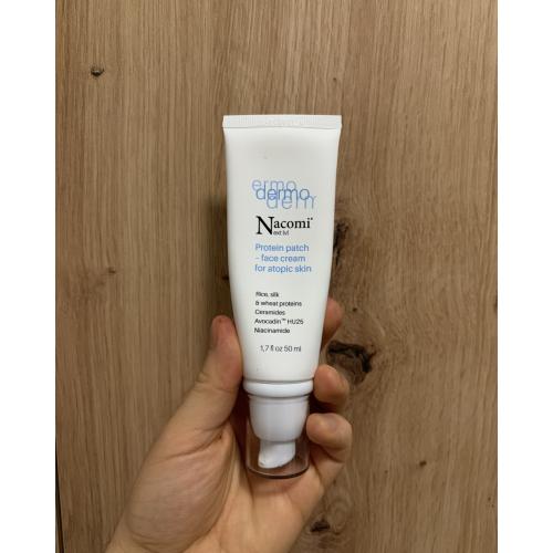Nacomi Next Lvl.Dermo, Protein Patch Face Cream for Atopic Skin (Proteinowy plaster-krem do skóry atopowej) - opinie | zdjęcie do recenzji od FotoGlow
