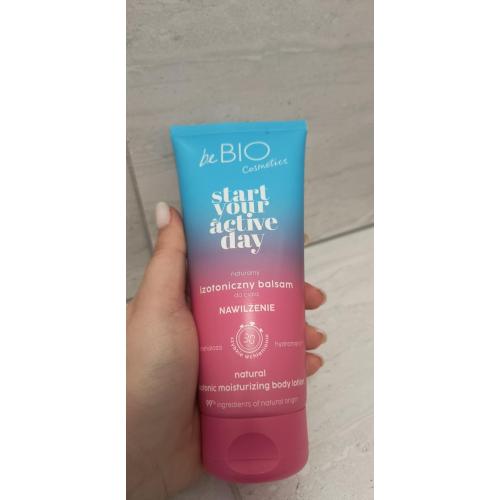 beBIO Start Your Active Day, Nawilżenie, Naturalny izotoniczny balsam do ciała - opinie | zdjęcie do recenzji od katarzyna110