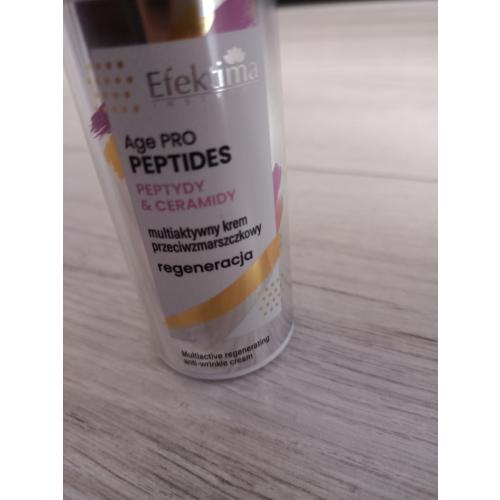 Efektima Age Pro Peptides, Peptydy & Ceramidy, Regeneracja, Multiaktywny krem przeciwzmarszczkowy - opinie | zdjęcie do recenzji od LandOfBliss