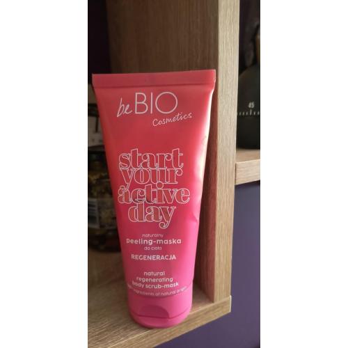 beBIO Start Your Active Day, Regeneracja, Naturalny peeling-maska do ciała - opinie | zdjęcie do recenzji od askagora
