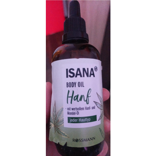 Isana Hanf Body Oil (Olejek do ciała z olejem z konopi siewnych) - opinie | zdjęcie do recenzji od Barbra61