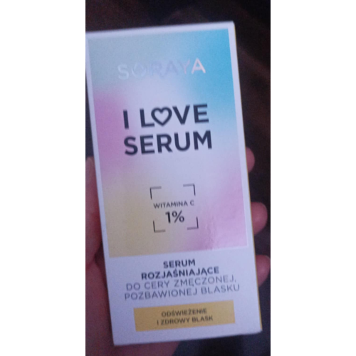 Soraya I Love Serum, Serum rozjaśniające do cery zmęczonej, pozbawionej blasku - opinie | zdjęcie do recenzji od Barbra61