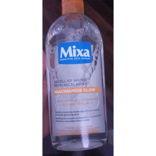 Mixa Niacinamide Glow, Micellar Water (Płyn micelarny do twarzy) - opinie | zdjęcie do recenzji od Barbra61