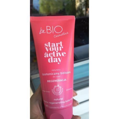 beBIO Start Your Active Day, Regeneracja, Naturalny izotoniczny balsam do ciała - opinie | zdjęcie do recenzji od NovaIza