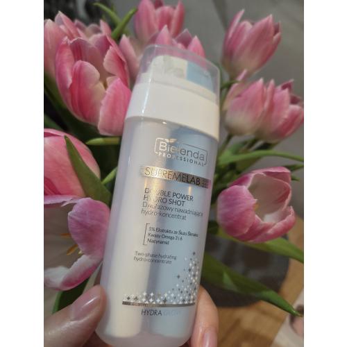 Bielenda Professional SUPREMELAB Hydra Glow, Double Power Hydro Shot, Dwufazowy nawadniający hydro-koncentrat - opinie | zdjęcie do recenzji od Belladonnae - 1