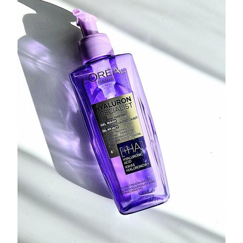 L'Oreal Paris Hyaluron Specialist, Replumping Purifying Gel Wash (Żel myjący do twarzy wypełniająco-oczyszczający) - opinie | zdjęcie do recenzji od Iwona_C