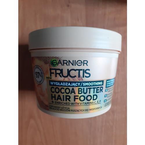 Garnier Fructis, Smoothing Cocoa Butter Hair Food (Maska do włosów puszących się i niesfornych (nowa wersja)) - opinie | zdjęcie do recenzji od 777_Wiktoria - 1