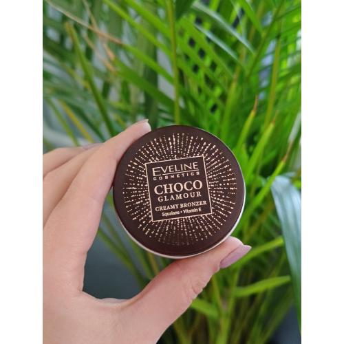 Eveline Cosmetics Choco Glamour, Creamy Bronzer (Kremowy bronzer do twarzy) - opinie | zdjęcie do recenzji od pinkpingu1 - 1