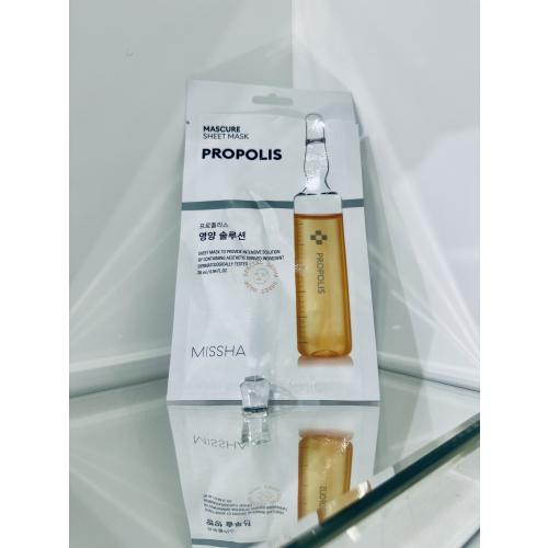 Missha Mascure Nutrition Sheet Mask ,Propolis (Odżywcza maska w płachcie `Propolis`) - opinie | zdjęcie do recenzji od ALM007 - 1