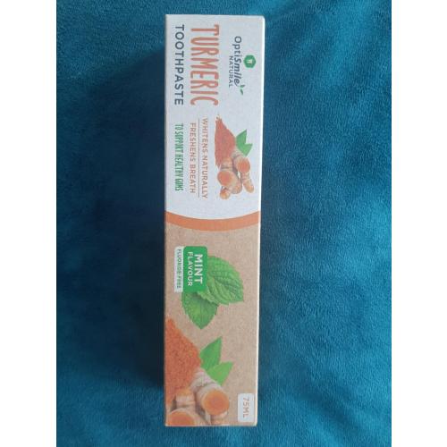 Optismile Natural Turmeric Toothpaste (Pasta do zębów z kurkumą) - opinie | zdjęcie do recenzji od K7M777 - 1