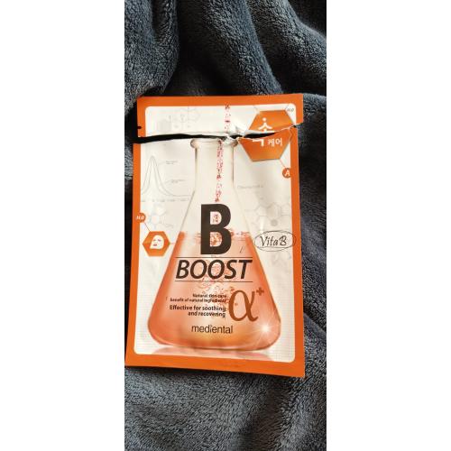 Mediheal Mediental, Boost Vitamin B Alpha Mask (Maska do twarzy z witaminą B5) - opinie | zdjęcie do recenzji od AgaB1998 - 1