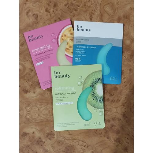 bebeauty Refreshing Hydrogel Eyepads, Kiwi & Kombucha (Hydrożelowe płatki pod oczy) - opinie | zdjęcie do recenzji od Smerfeta83 - 2