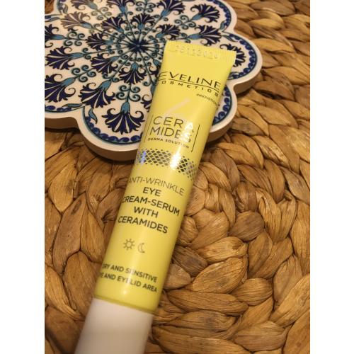 Eveline Cosmetics 6 Ceramides, Przeciwzmarszczkowy krem-serum pod oczy z ceramidami - opinie | zdjęcie do recenzji od Gracelina - 1