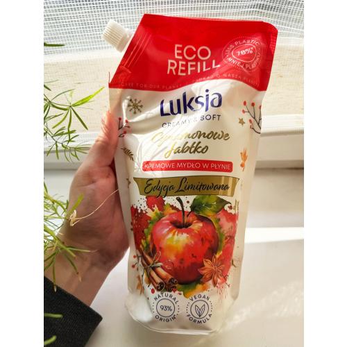 Luksja Creamy & Soft, Kremowe mydło w płynie Cynamonowe Jabłko - opinie | zdjęcie do recenzji od 123eliza96