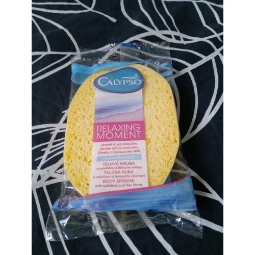 Calypso Relaxing Moment, Hypoallergenic Sponge (Gąbka do ciała z celulozą i włóknami lnu) - opinie | zdjęcie do recenzji od Owocowysad - 1