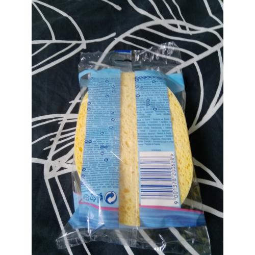 Calypso Relaxing Moment, Hypoallergenic Sponge (Gąbka do ciała z celulozą i włóknami lnu) - opinie | zdjęcie do recenzji od Owocowysad - 2